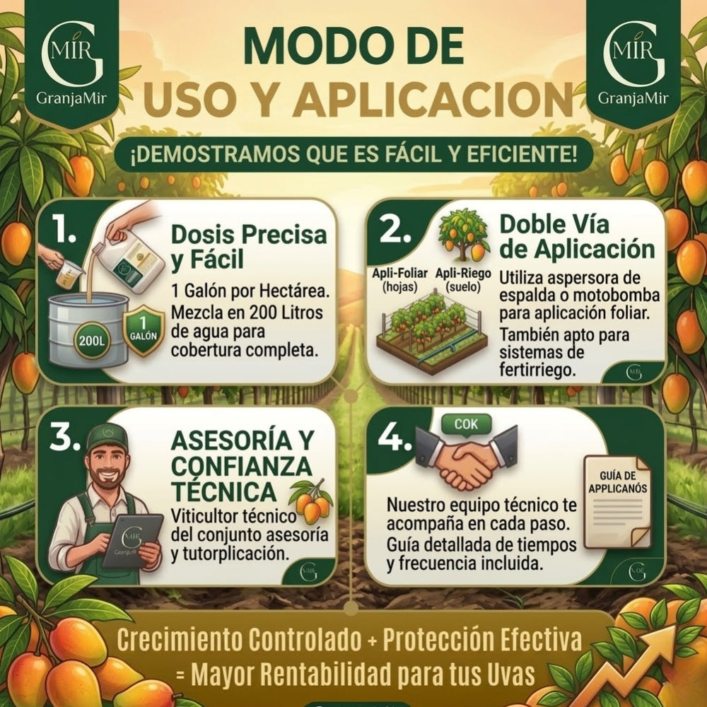 COMBO FLORACIÓN PARA CULTIVO DE MANGO