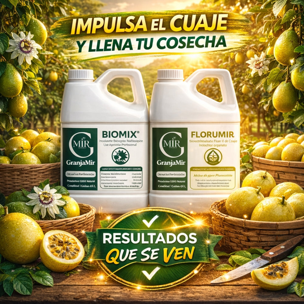 Combo floración para el cultivo de maracuyá