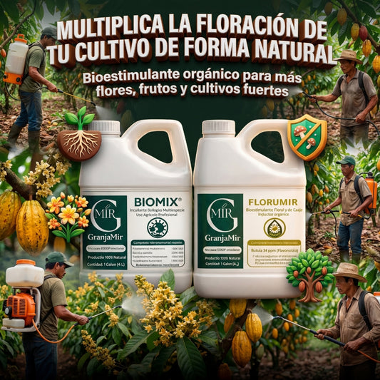 SUPER COMBO FLORACIÓN  FLORUMIR + BIOMIX