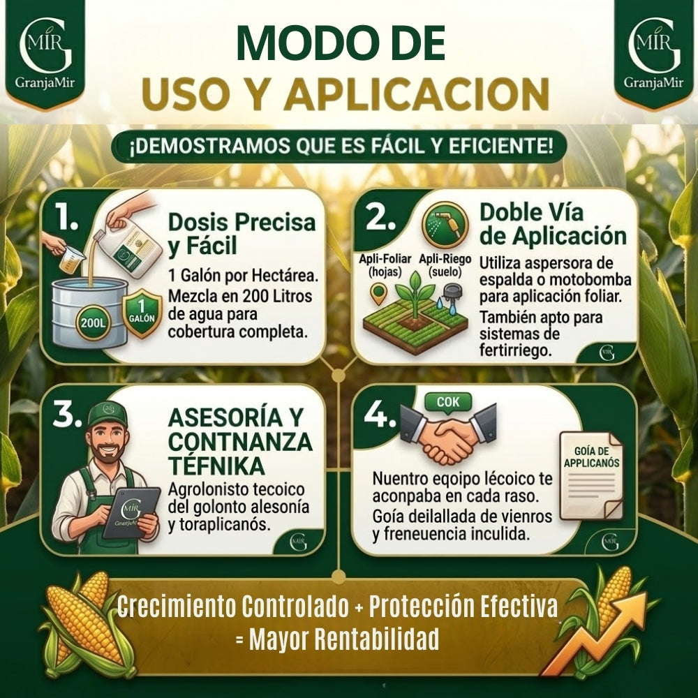 COMBO FLORACIÓN PARA CULTIVO DE MAÍZ