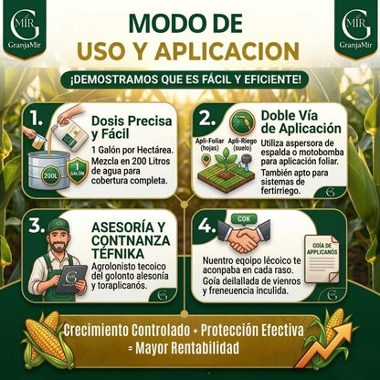 COMBO FLORACIÓN PARA CULTIVO DE MAÍZ