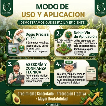 COMBO FLORACIÓN PARA CULTIVO DE AGUACATE