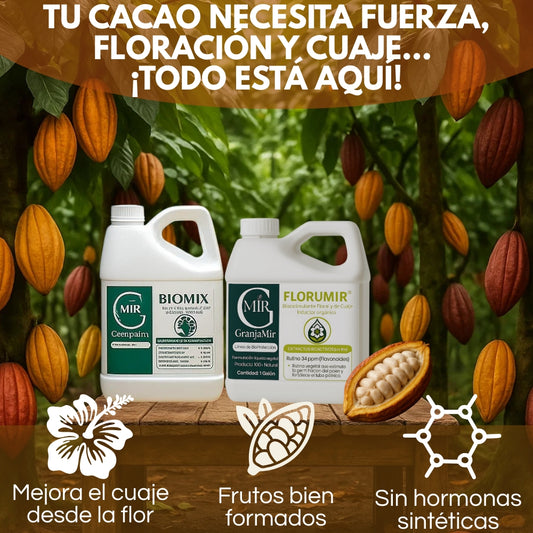 SUPER COMBO FLORACIÓN  FLORUMIR + BIOMIX