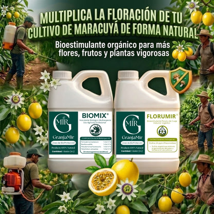 Combo floración para el cultivo de maracuyá
