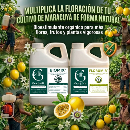 Combo floración para el cultivo de maracuyá