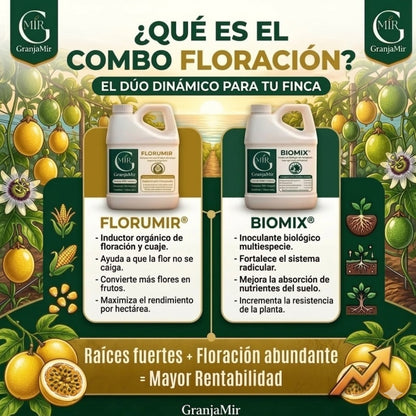 Combo floración para el cultivo de maracuyá