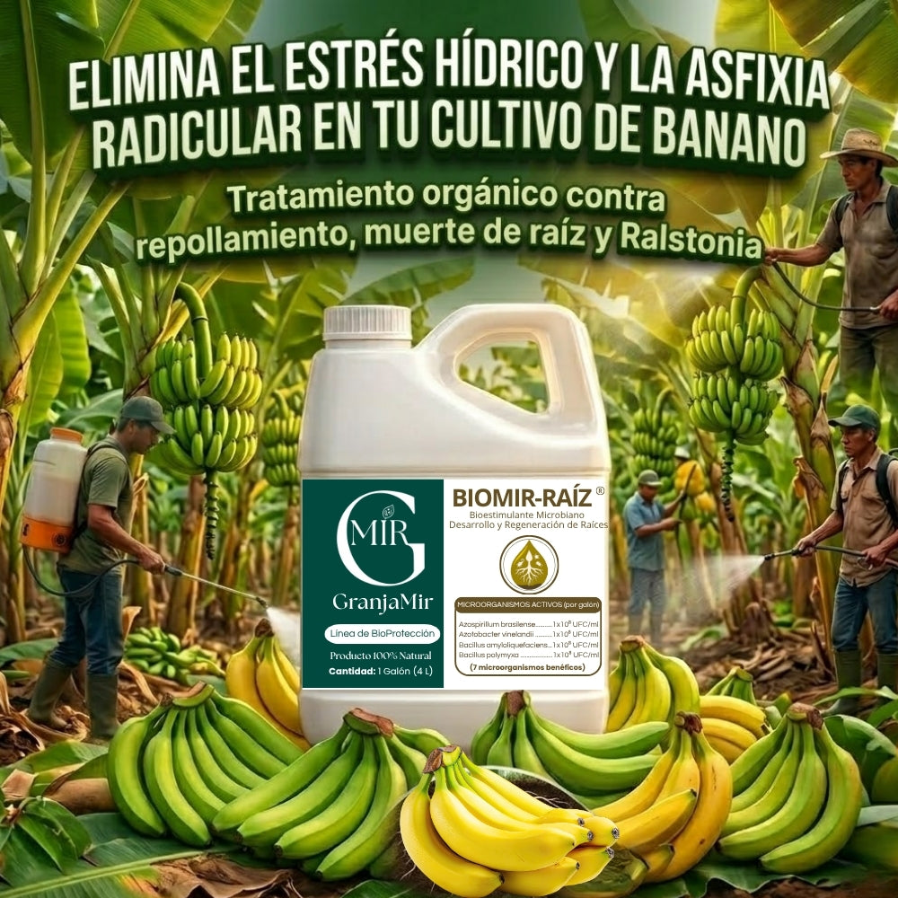 BIOMIR RAIZ PARA CULTIVO DE BANANO