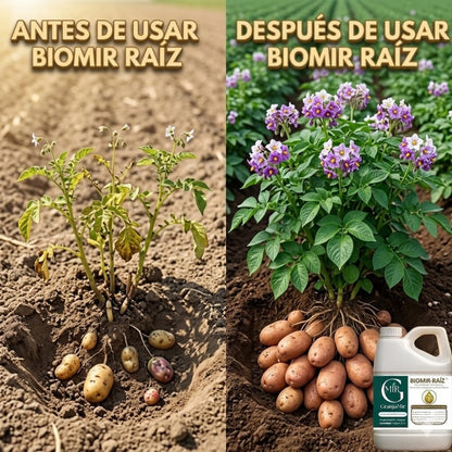 BIOMIR RAIZ PARA ELIMINAR PLAGAS DEL CULTIVO DE PAPAS