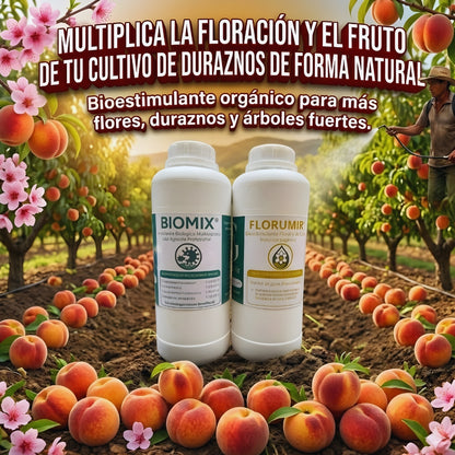COMBO FLORACION DE LITRO PARA EL CULTIVO DE DURAZNO