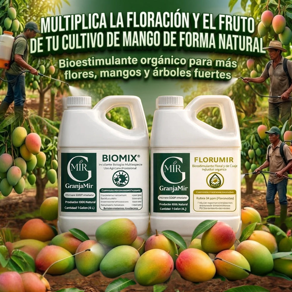 COMBO FLORACIÓN PARA CULTIVO DE MANGO